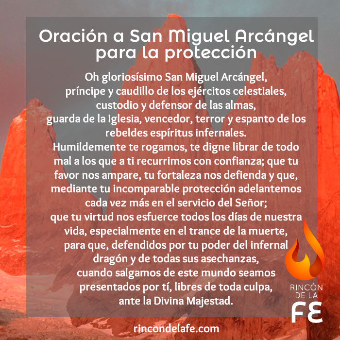 Sintético 95+ Foto Oracion De San Miguel Arcangel Para La Salud Actualizar